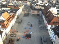 Archiv Foto Webcam Deggendorf mit Blick auf den oberen Stadtplatz