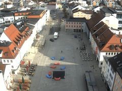 Archiv Foto Webcam Deggendorf mit Blick auf den oberen Stadtplatz