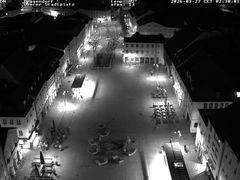 Archiv Foto Webcam Deggendorf mit Blick auf den oberen Stadtplatz