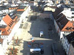 Archiv Foto Webcam Deggendorf mit Blick auf den oberen Stadtplatz