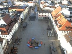 Archiv Foto Webcam Deggendorf mit Blick auf den oberen Stadtplatz