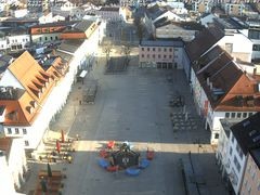Archiv Foto Webcam Deggendorf mit Blick auf den oberen Stadtplatz