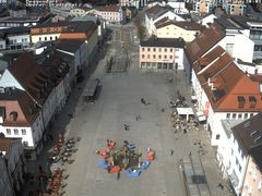 Archiv Foto Webcam Deggendorf mit Blick auf den oberen Stadtplatz
