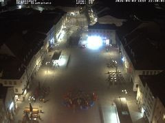 Archiv Foto Webcam Deggendorf mit Blick auf den oberen Stadtplatz