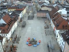 Archiv Foto Webcam Deggendorf mit Blick auf den oberen Stadtplatz