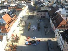 Archiv Foto Webcam Deggendorf mit Blick auf den oberen Stadtplatz