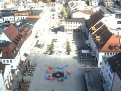 Archiv Foto Webcam Deggendorf mit Blick auf den oberen Stadtplatz