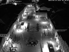 Archiv Foto Webcam Deggendorf mit Blick auf den oberen Stadtplatz