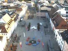 Archiv Foto Webcam Deggendorf mit Blick auf den oberen Stadtplatz