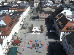 Archiv Foto Webcam Deggendorf mit Blick auf den oberen Stadtplatz