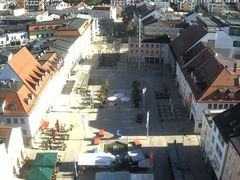 Archiv Foto Webcam Deggendorf mit Blick auf den oberen Stadtplatz