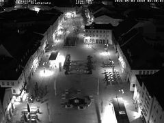 Archiv Foto Webcam Deggendorf mit Blick auf den oberen Stadtplatz