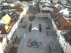 Archiv Foto Webcam Deggendorf mit Blick auf den oberen Stadtplatz
