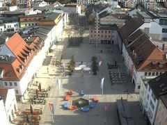 Archiv Foto Webcam Deggendorf mit Blick auf den oberen Stadtplatz
