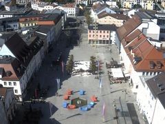 Archiv Foto Webcam Deggendorf mit Blick auf den oberen Stadtplatz