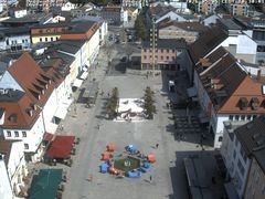 Archiv Foto Webcam Deggendorf mit Blick auf den oberen Stadtplatz