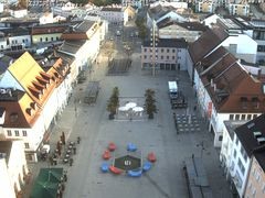 Archiv Foto Webcam Deggendorf mit Blick auf den oberen Stadtplatz