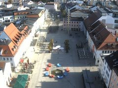 Archiv Foto Webcam Deggendorf mit Blick auf den oberen Stadtplatz