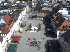 Archiv Foto Webcam Deggendorf mit Blick auf den oberen Stadtplatz