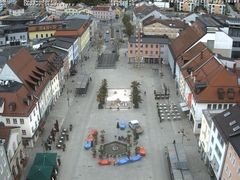Archiv Foto Webcam Deggendorf mit Blick auf den oberen Stadtplatz