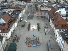 Archiv Foto Webcam Deggendorf mit Blick auf den oberen Stadtplatz