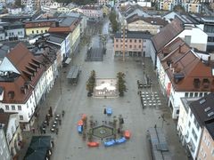 Archiv Foto Webcam Deggendorf mit Blick auf den oberen Stadtplatz