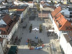 Archiv Foto Webcam Deggendorf mit Blick auf den oberen Stadtplatz