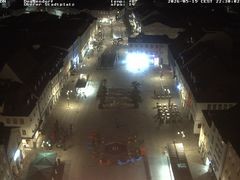 Archiv Foto Webcam Deggendorf mit Blick auf den oberen Stadtplatz