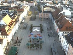 Archiv Foto Webcam Deggendorf mit Blick auf den oberen Stadtplatz