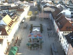 Archiv Foto Webcam Deggendorf mit Blick auf den oberen Stadtplatz