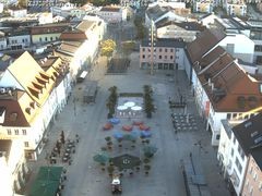 Archiv Foto Webcam Deggendorf mit Blick auf den oberen Stadtplatz