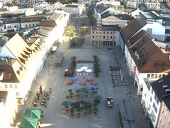 Archiv Foto Webcam Deggendorf mit Blick auf den oberen Stadtplatz