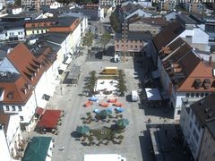 Archiv Foto Webcam Deggendorf mit Blick auf den oberen Stadtplatz