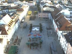 Archiv Foto Webcam Deggendorf mit Blick auf den oberen Stadtplatz