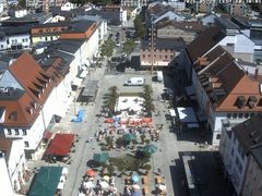 Archiv Foto Webcam Deggendorf mit Blick auf den oberen Stadtplatz