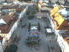 Archiv Foto Webcam Deggendorf mit Blick auf den oberen Stadtplatz