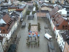 Archiv Foto Webcam Deggendorf mit Blick auf den oberen Stadtplatz