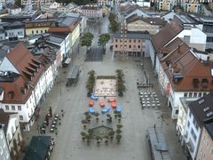 Archiv Foto Webcam Deggendorf mit Blick auf den oberen Stadtplatz