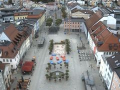 Archiv Foto Webcam Deggendorf mit Blick auf den oberen Stadtplatz