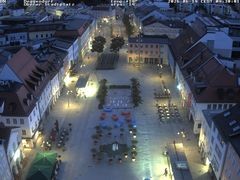 Archiv Foto Webcam Deggendorf mit Blick auf den oberen Stadtplatz