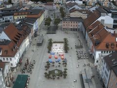 Archiv Foto Webcam Deggendorf mit Blick auf den oberen Stadtplatz