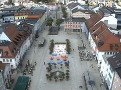 Archiv Foto Webcam Deggendorf mit Blick auf den oberen Stadtplatz