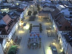 Archiv Foto Webcam Deggendorf mit Blick auf den oberen Stadtplatz