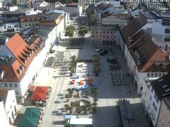 Archiv Foto Webcam Deggendorf mit Blick auf den oberen Stadtplatz