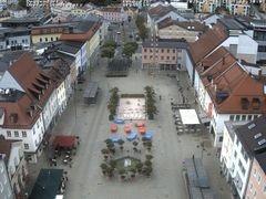 Archiv Foto Webcam Deggendorf mit Blick auf den oberen Stadtplatz