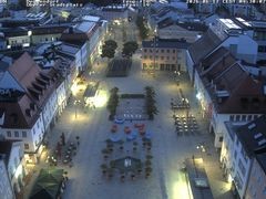 Archiv Foto Webcam Deggendorf mit Blick auf den oberen Stadtplatz