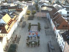 Archiv Foto Webcam Deggendorf mit Blick auf den oberen Stadtplatz