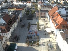 Archiv Foto Webcam Deggendorf mit Blick auf den oberen Stadtplatz