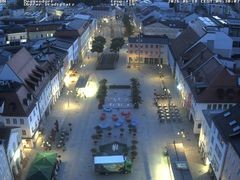 Archiv Foto Webcam Deggendorf mit Blick auf den oberen Stadtplatz