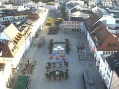 Archiv Foto Webcam Deggendorf mit Blick auf den oberen Stadtplatz